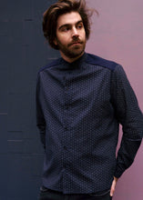 Charger l&#39;image dans la galerie, Chemise homme asa no ha bleue
