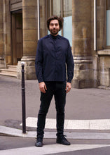Charger l&#39;image dans la galerie, Chemise homme asa no ha bleue
